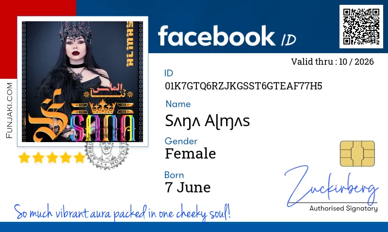 Facebook ID Card