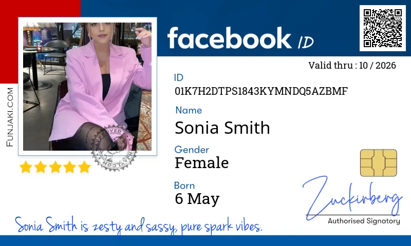 Facebook ID Card