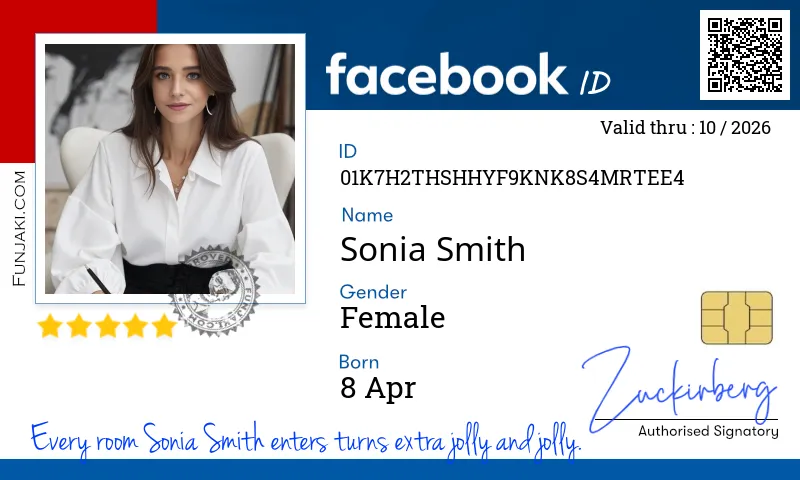 Facebook ID Card