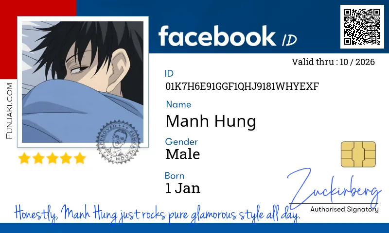 Facebook ID Card