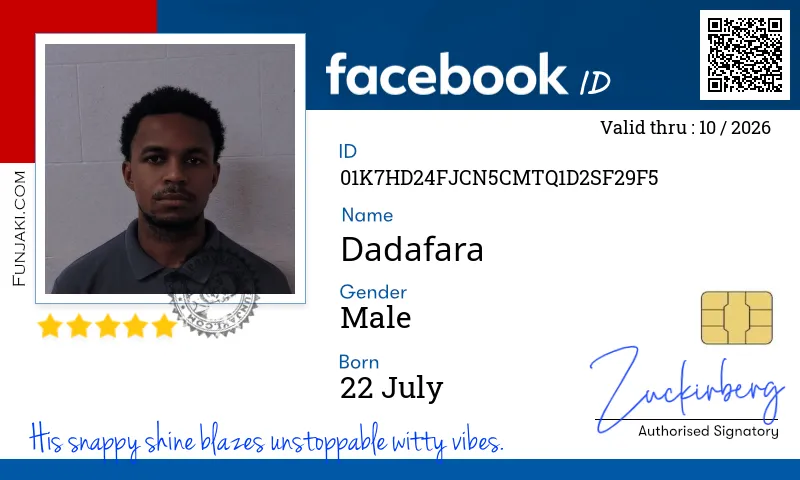 Facebook ID Card