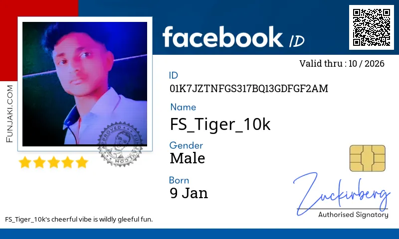 Facebook ID Card