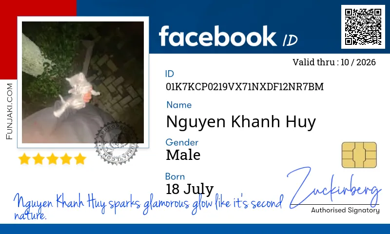 Facebook ID Card