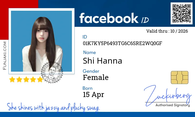 Facebook ID Card