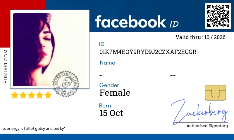 Facebook ID Card