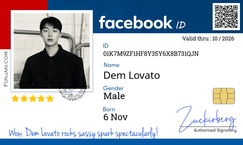 Facebook ID Card