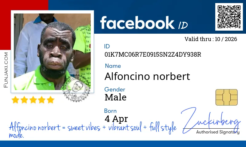 Facebook ID Card