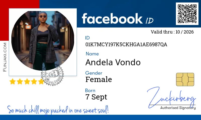 Facebook ID Card