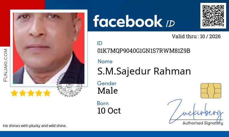 Facebook ID Card