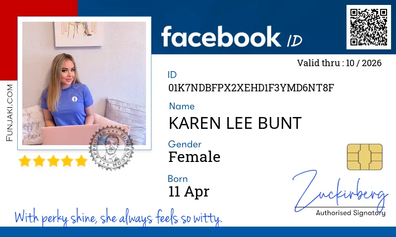 Facebook ID Card