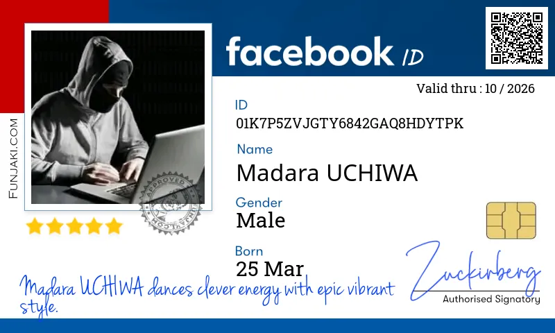 Facebook ID Card
