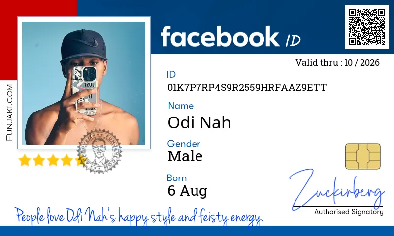 Facebook ID Card