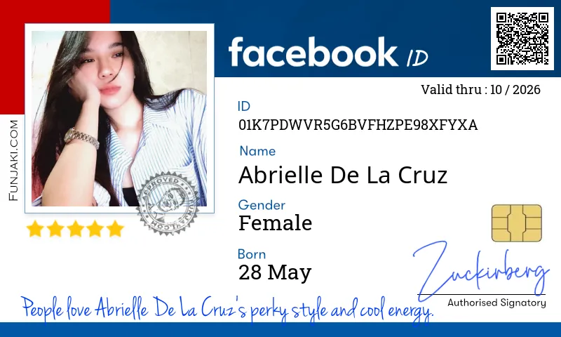 Facebook ID Card
