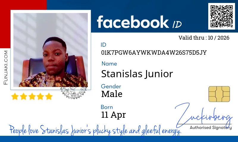 Facebook ID Card