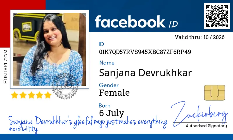 Facebook ID Card