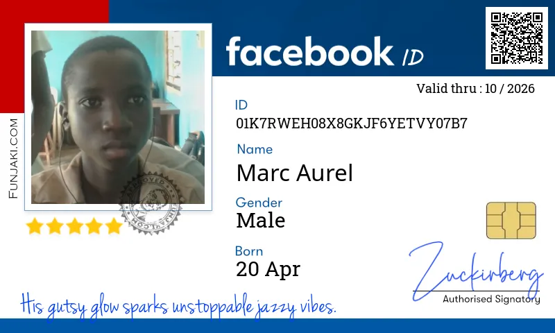 Facebook ID Card