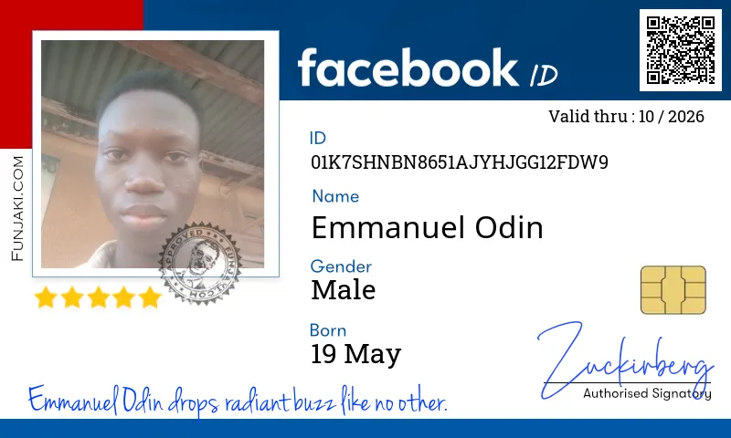 Facebook ID Card