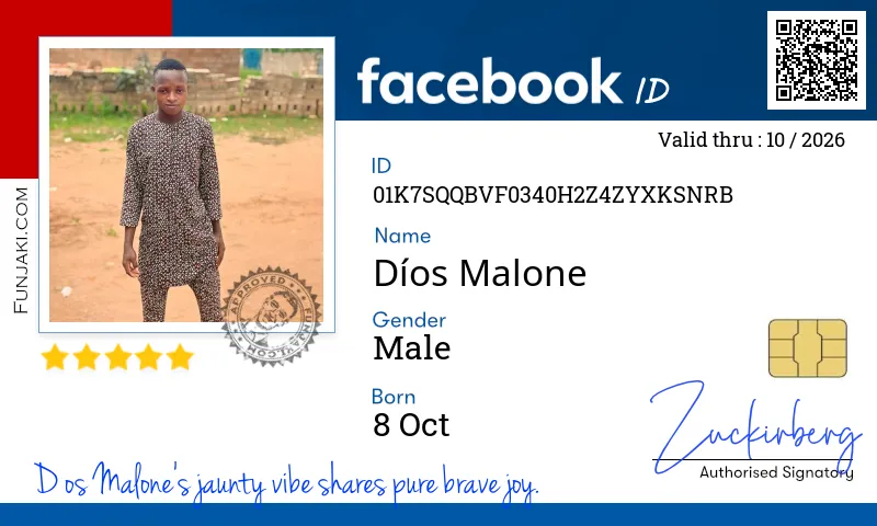 Facebook ID Card