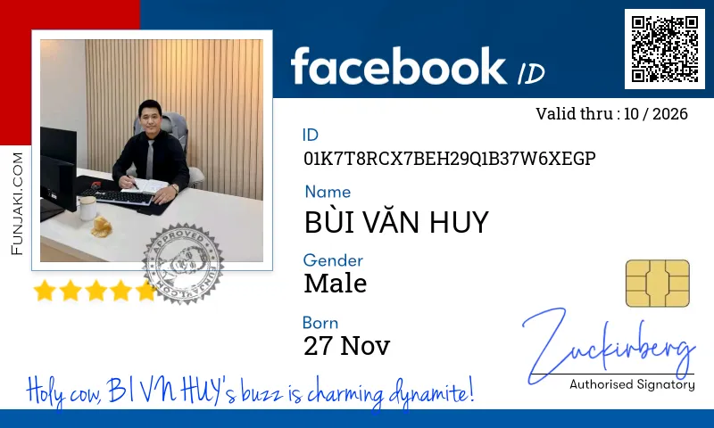 Facebook ID Card