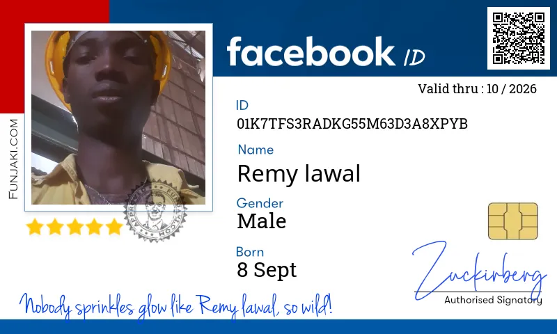 Facebook ID Card