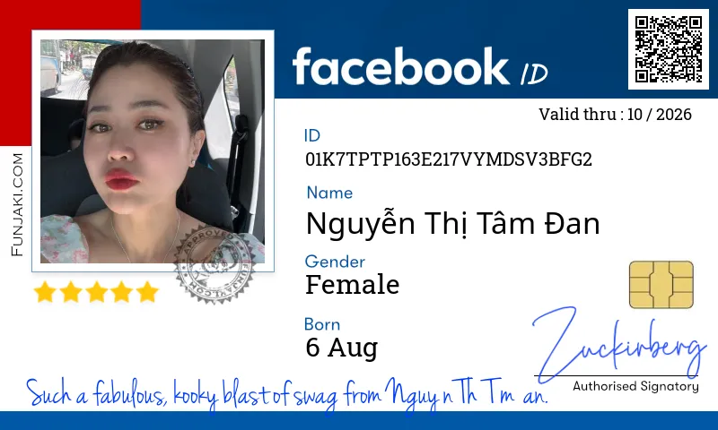 Facebook ID Card
