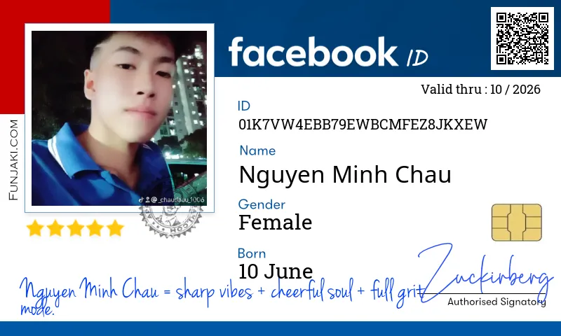 Facebook ID Card