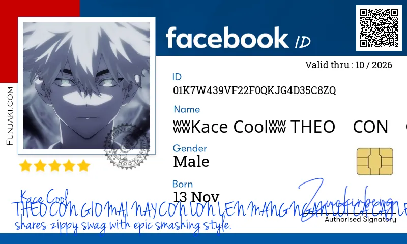 Facebook ID Card