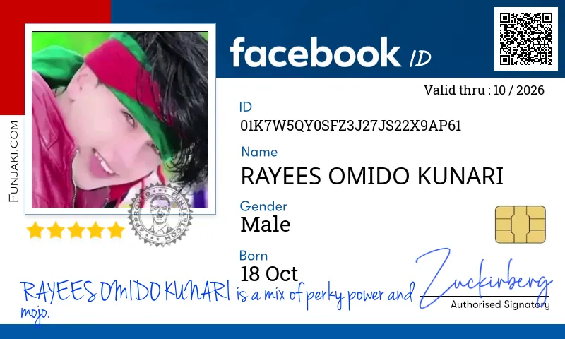 Facebook ID Card