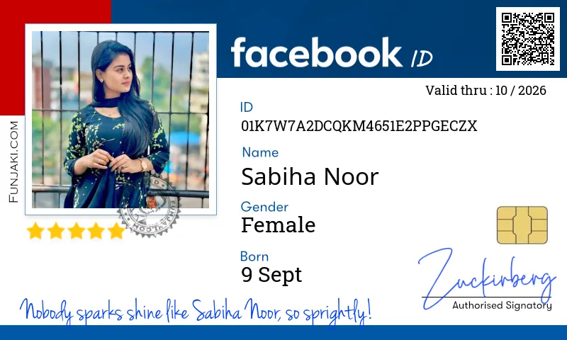 Facebook ID Card