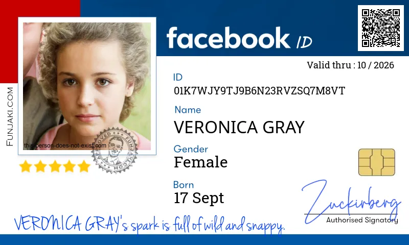 Facebook ID Card