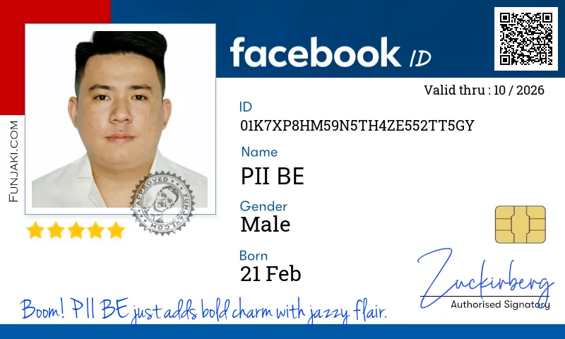 Facebook ID Card