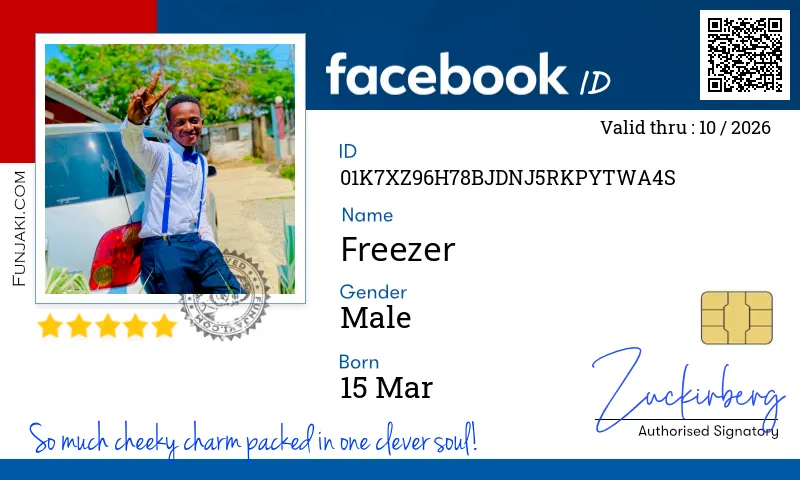 Facebook ID Card