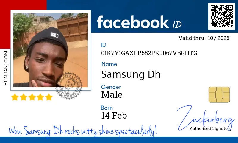 Facebook ID Card