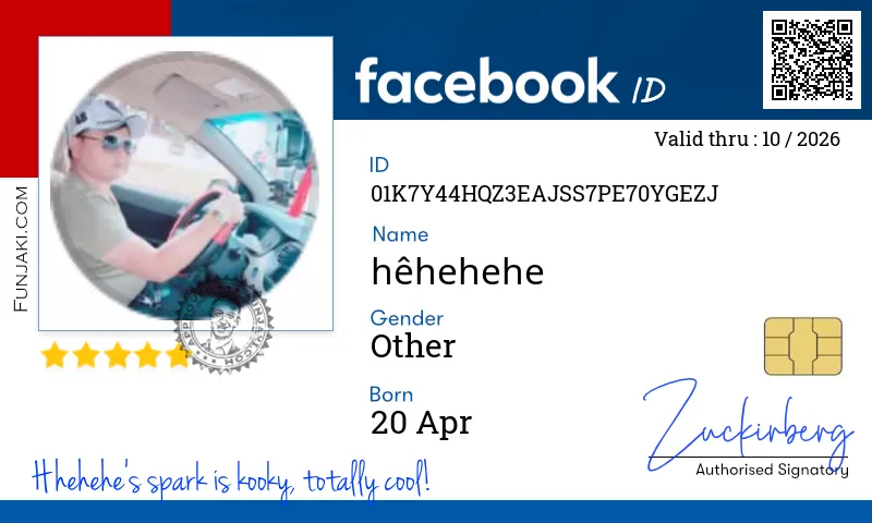 Facebook ID Card