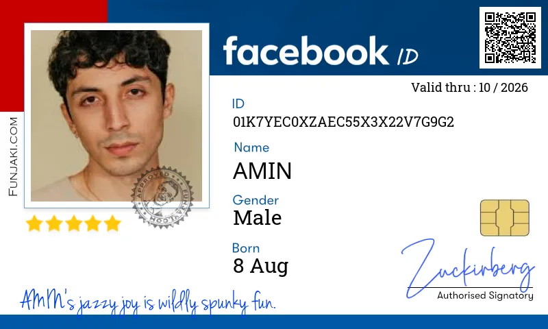 Facebook ID Card