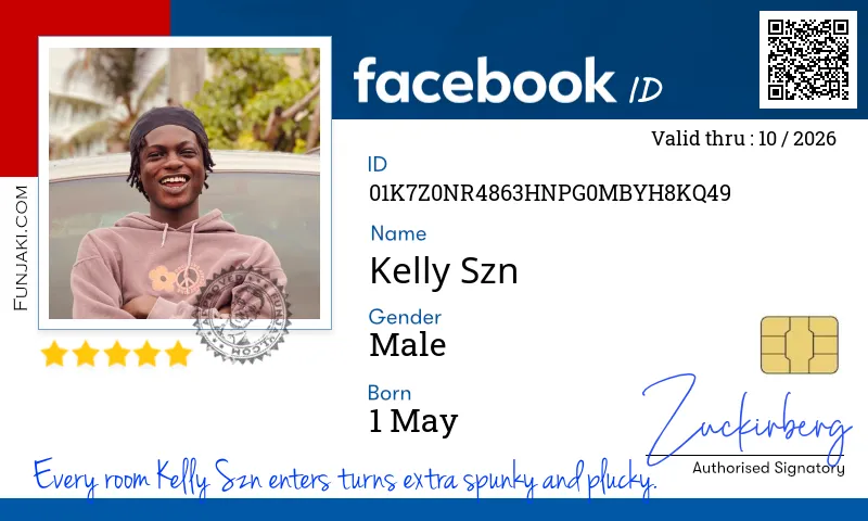 Facebook ID Card