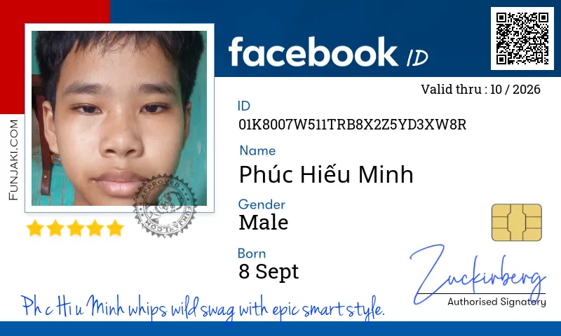 Facebook ID Card