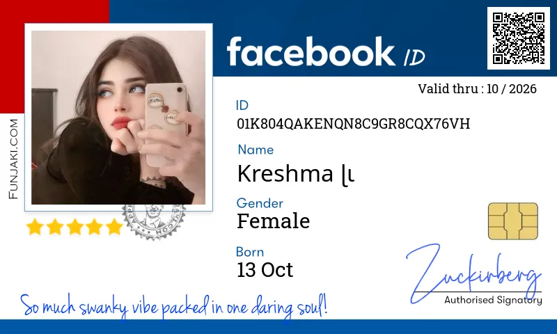 Facebook ID Card