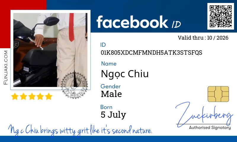 Facebook ID Card