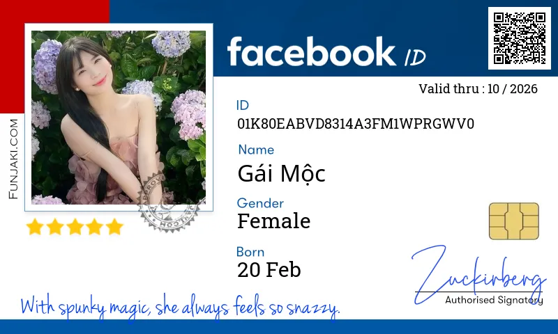 Facebook ID Card