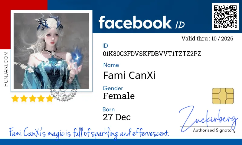 Facebook ID Card