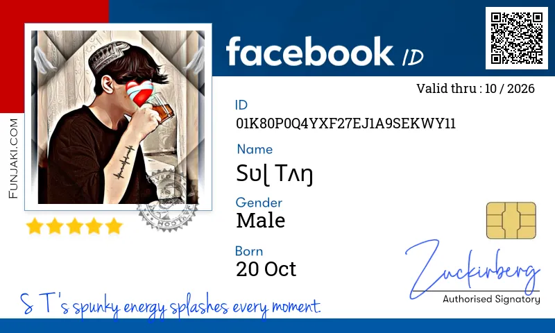 Facebook ID Card
