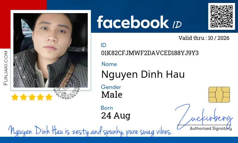 Facebook ID Card