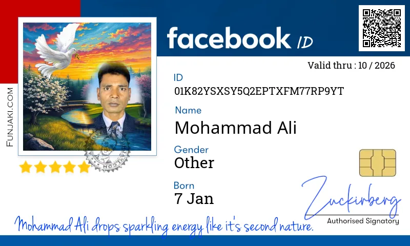 Facebook ID Card