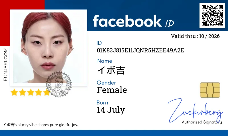 Facebook ID Card
