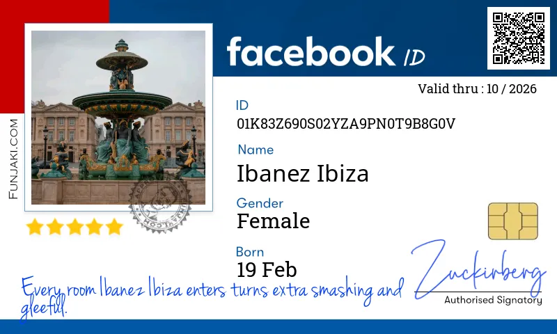 Facebook ID Card