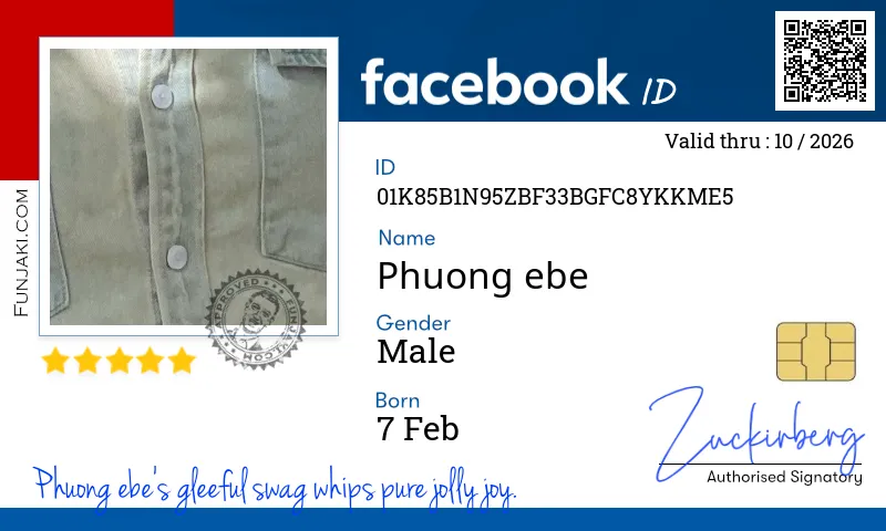 Facebook ID Card