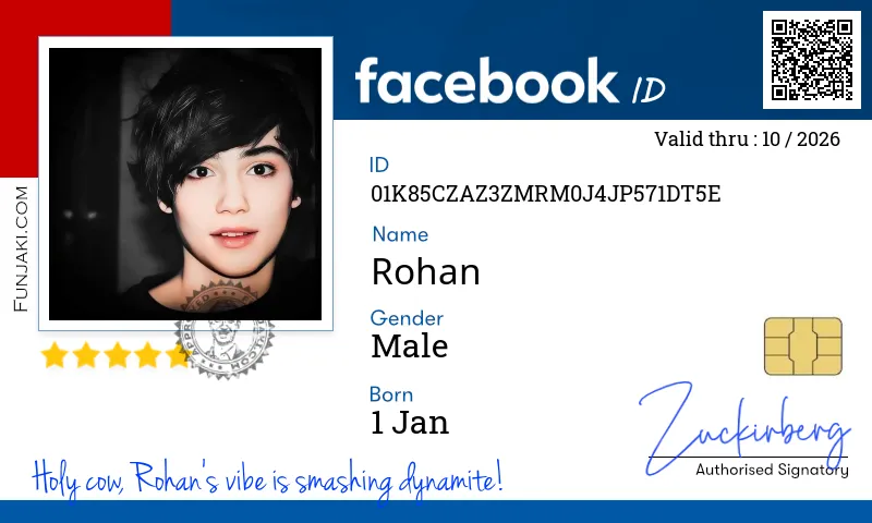 Facebook ID Card