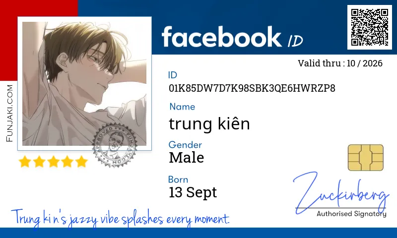 Facebook ID Card