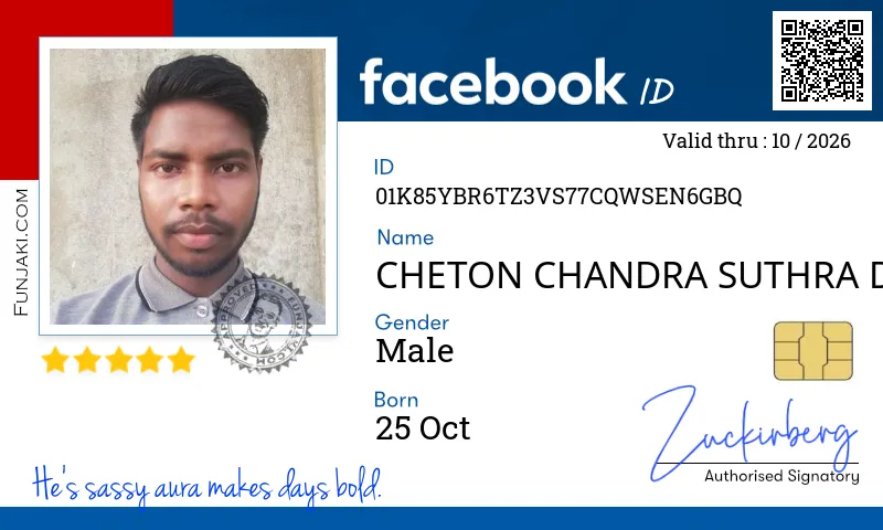 Facebook ID Card